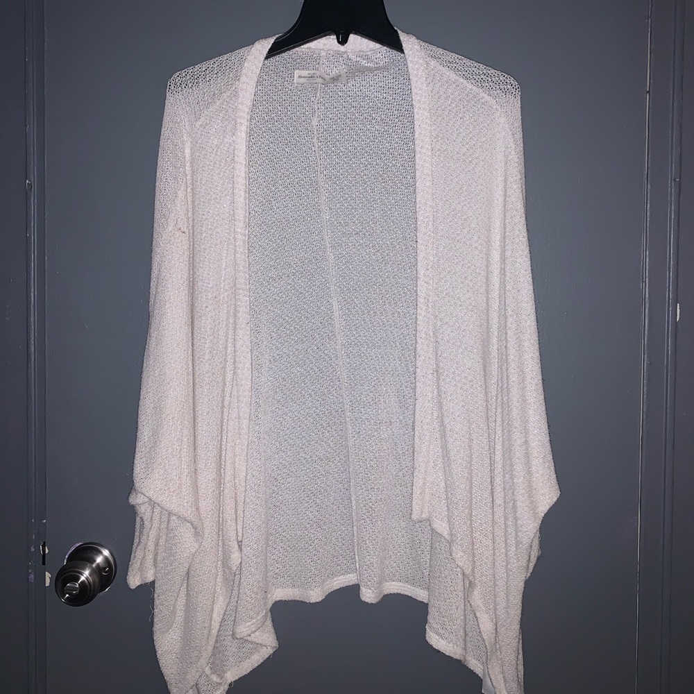 Abercrombie White Cardigan